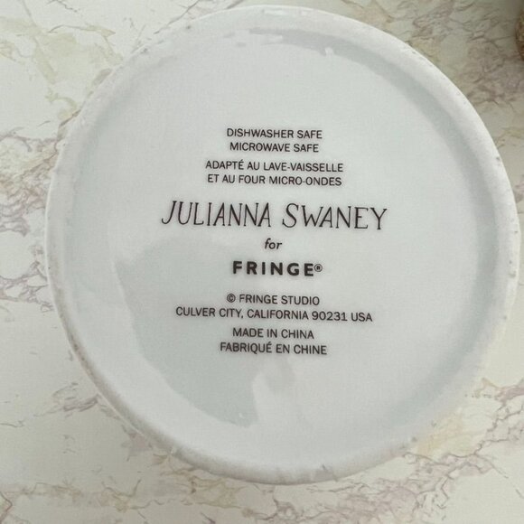 Julianna Swaney Coffee Mug Cup English Bulldog "Best Dog" Fringe Studio - Picture 7 of 8